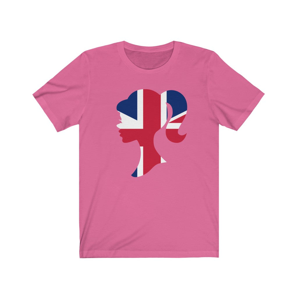 United Kingdom Girl Flag Premium Tee - Unisex