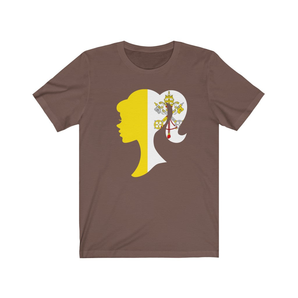 Holy See Girl Flag Premium Tee - Unisex