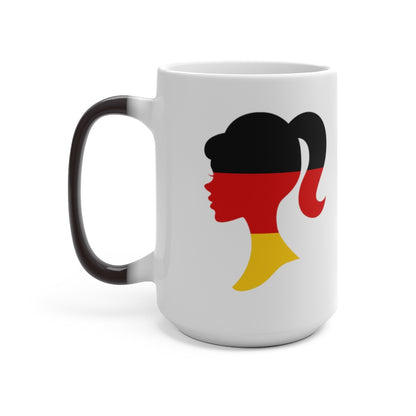 Germany Girl Color Changing Mug