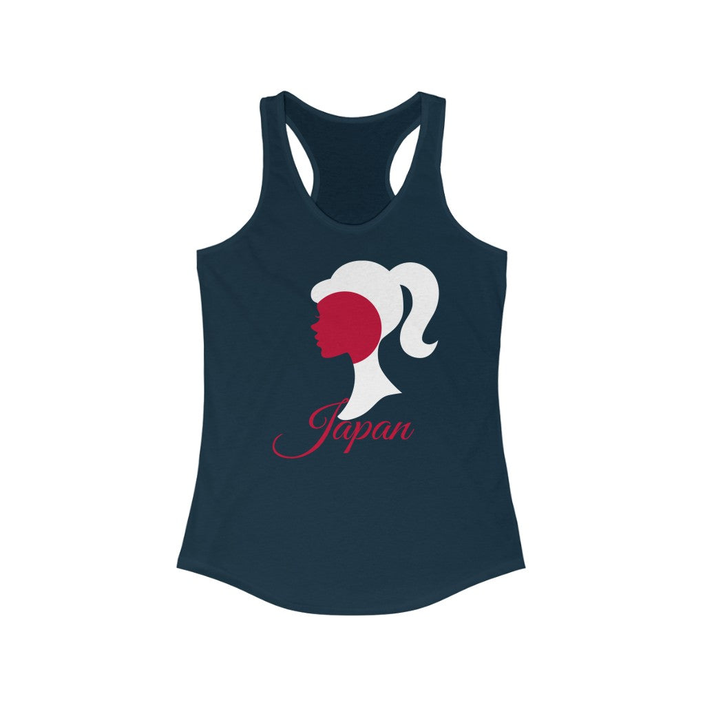 Japan Girl Flag Tank 1a - Women