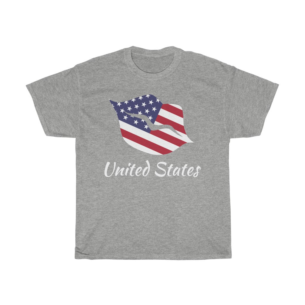 United States of America Lips Flag Standard Tee 2 - Unisex