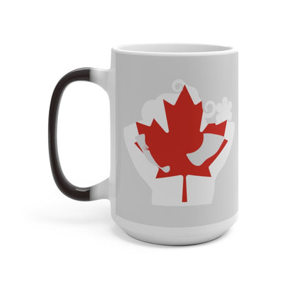 Canada Lady Color Changing Mug