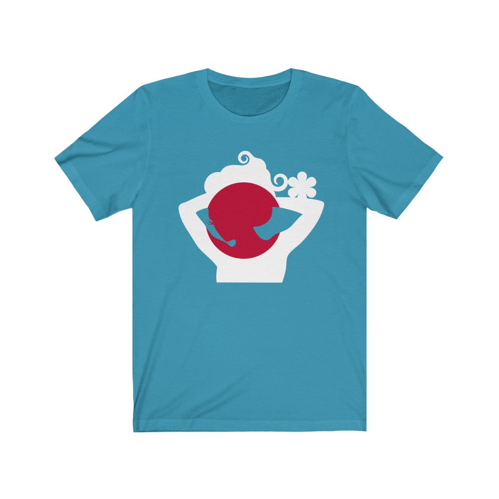 Japan Lady Flag Premium Tee - Unisex