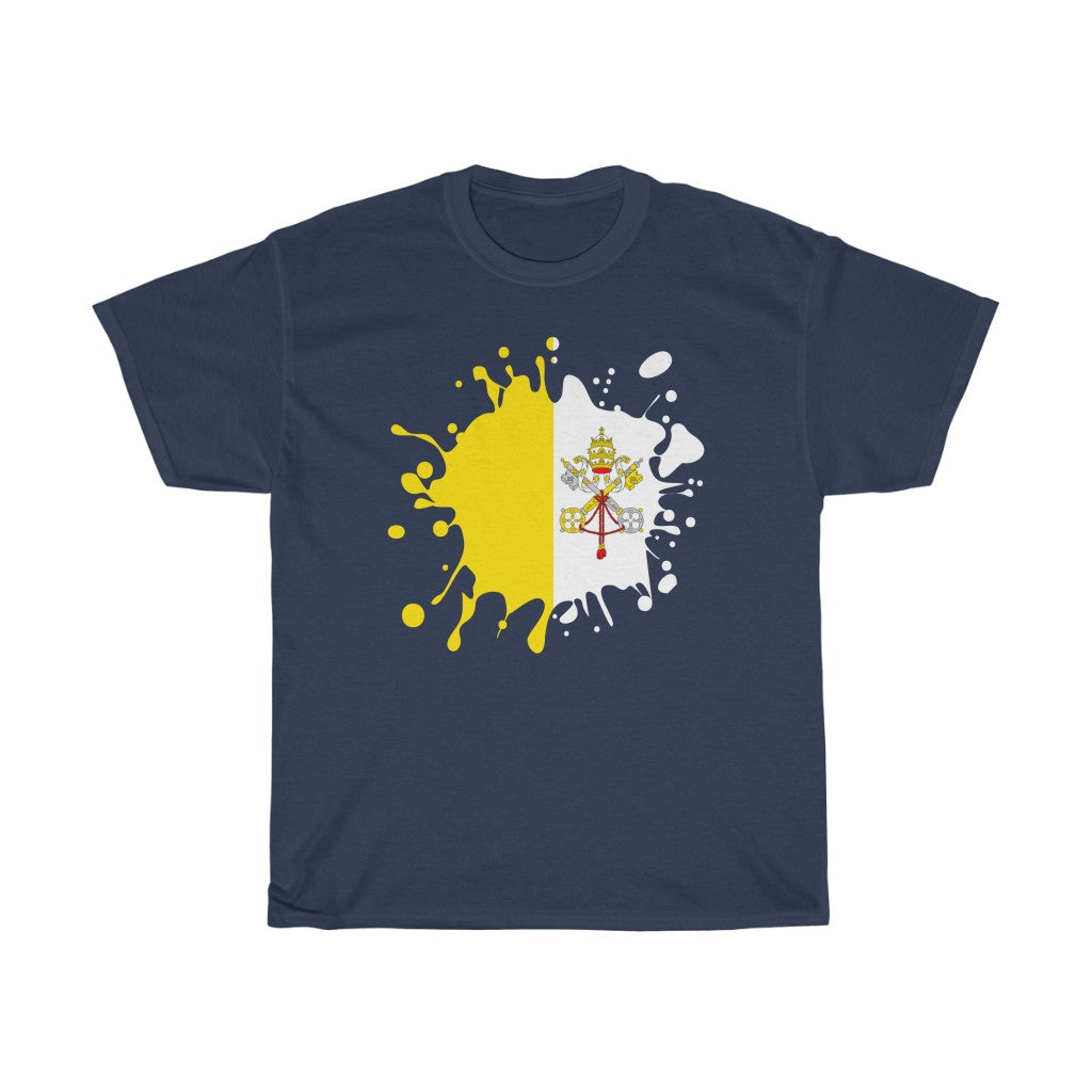 Holy See Splat Flag Standard Tee - Unisex