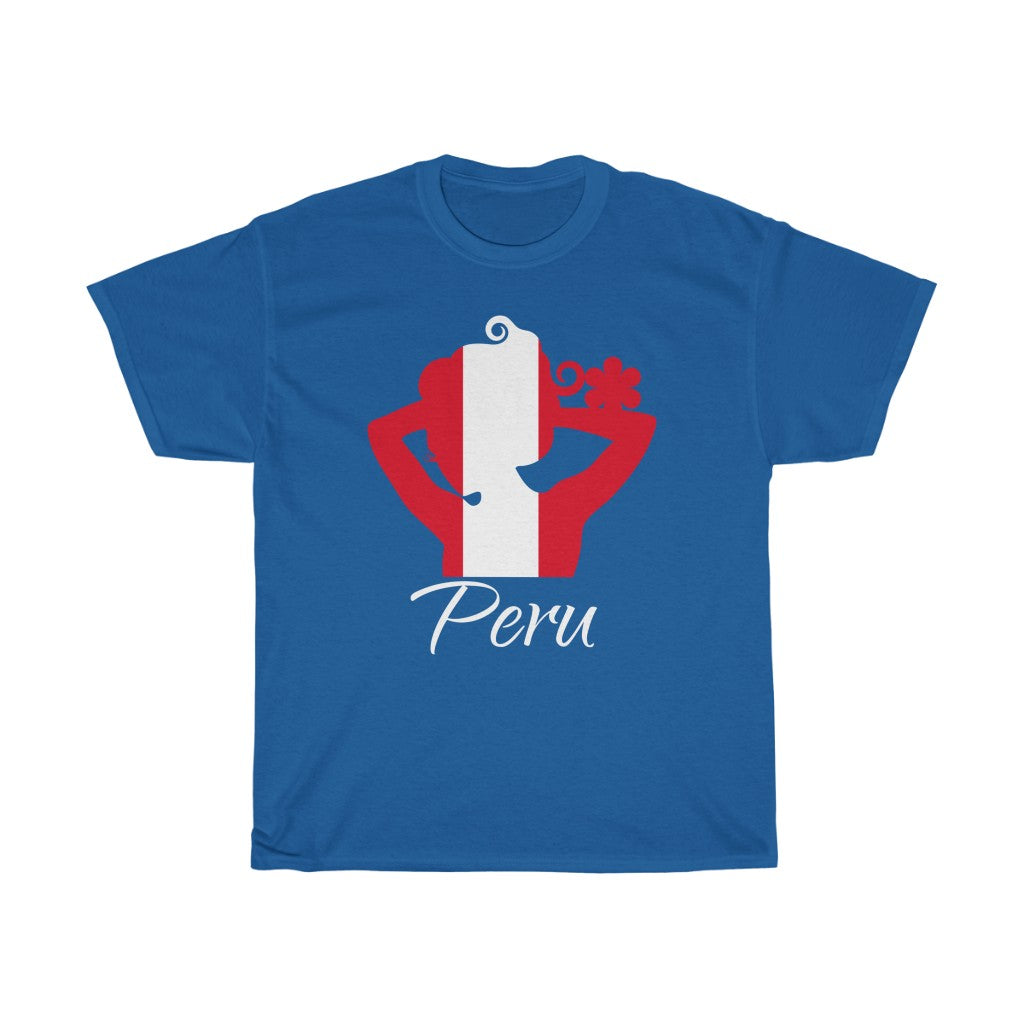Peru Lady Flag Standard Tee 2 - Unisex