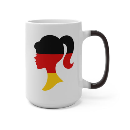 Germany Girl Color Changing Mug