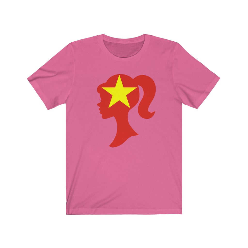 Vietnam Girl Flag Premium Tee - Unisex