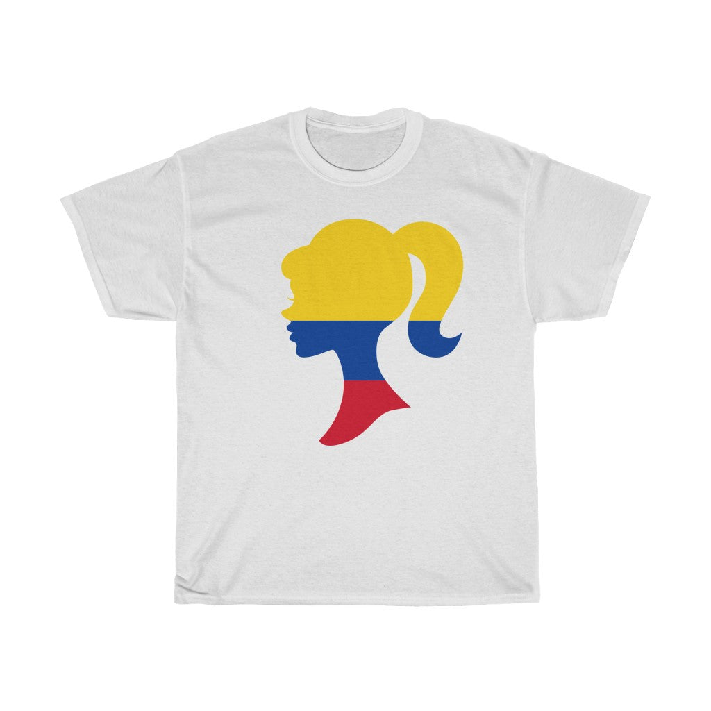 Colombia Girl Flag Standard Tee - Unisex
