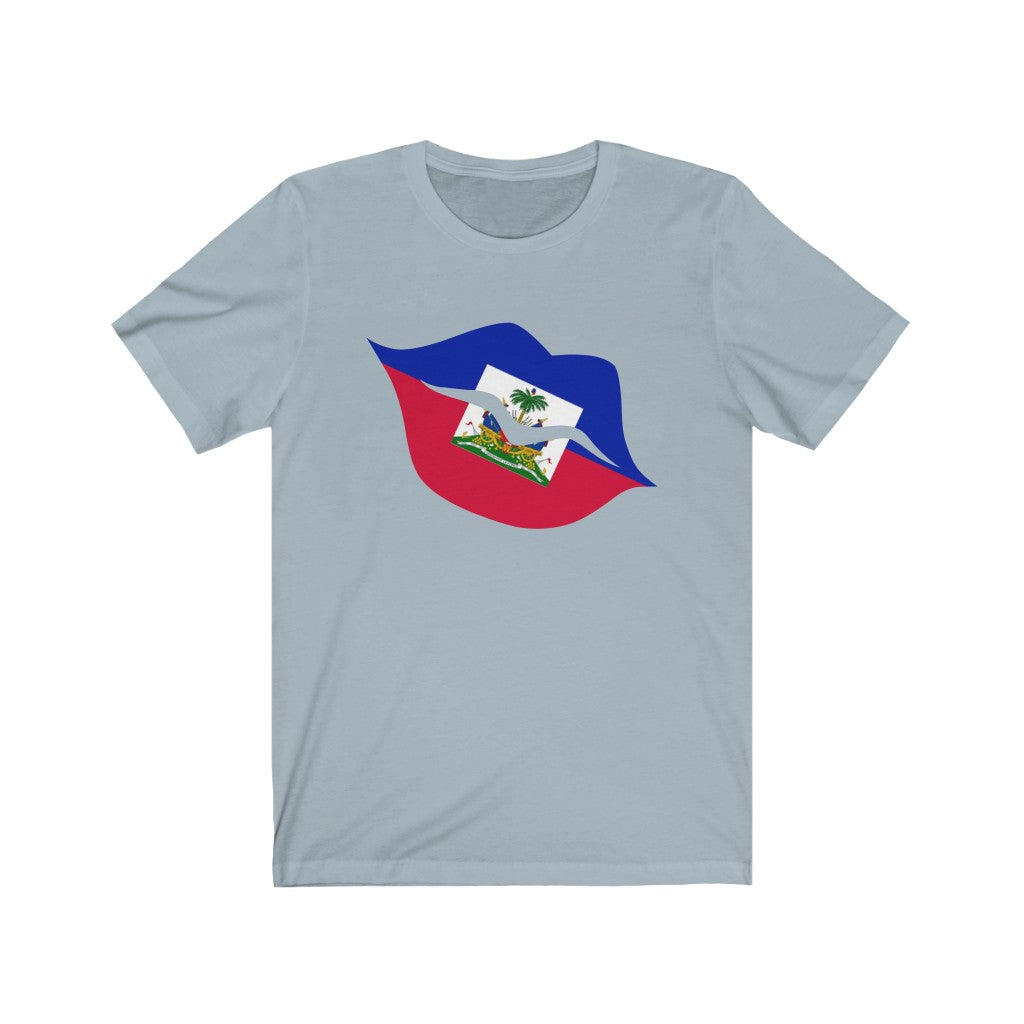 Haiti Lips Flag Premium Tee - Unisex