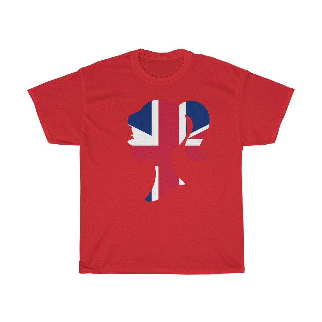 United Kingdom Girl Flag Standard Tee - Unisex