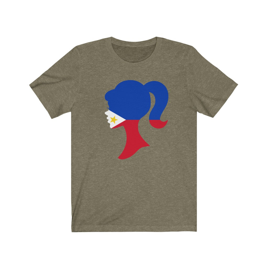 Philippines Girl Flag Premium Tee - Unisex