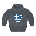 Greece Lady Flag Hoodie Sweatshirt - Unisex