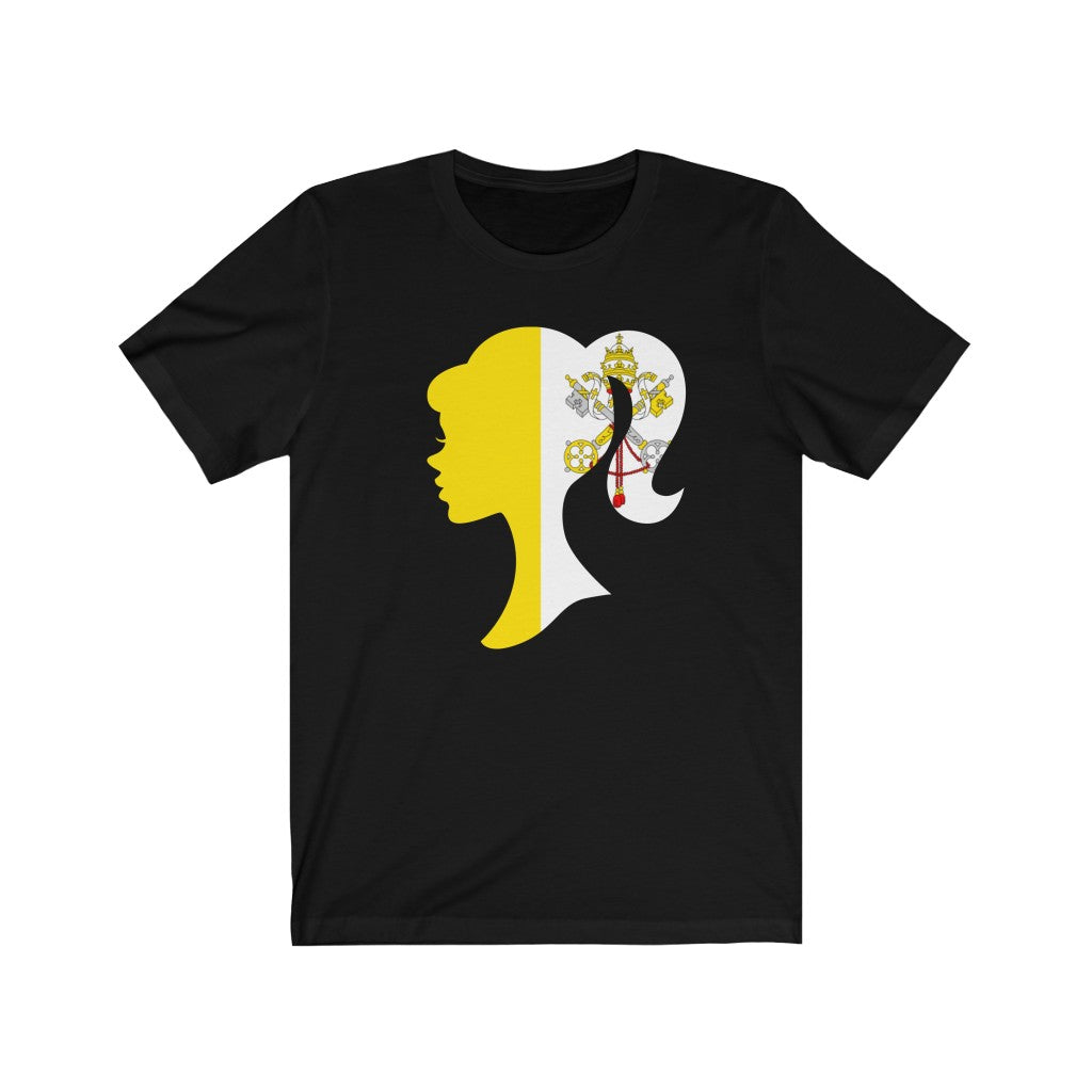 Holy See Girl Flag Premium Tee - Unisex