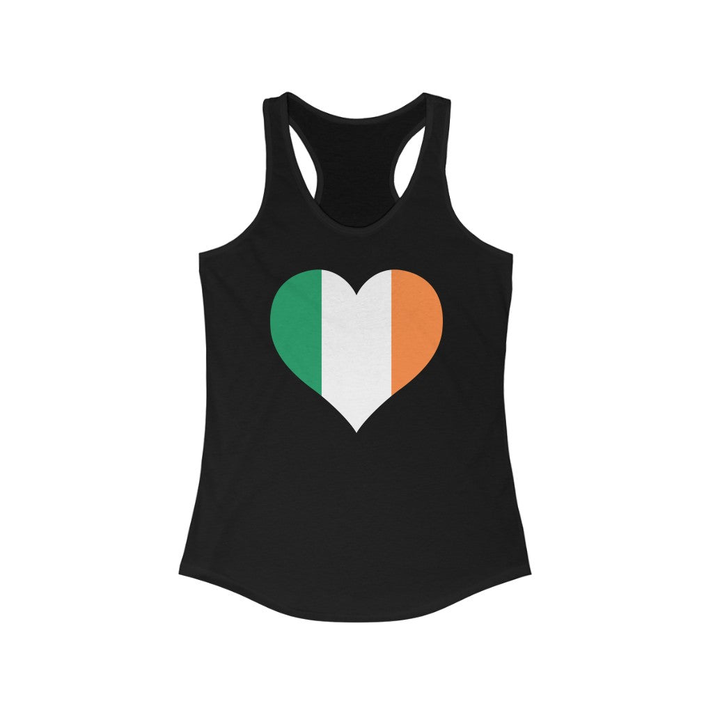 Ireland Heart Flag Tank - Women