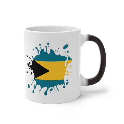 Bahamas Splat Color Changing Mug