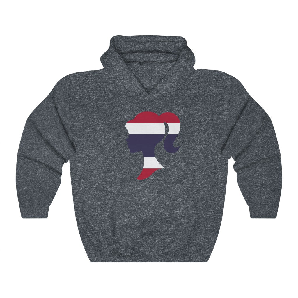 Thailand Girl Flag Hoodie Sweatshirt - Unisex