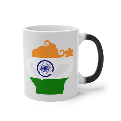 India Lady Color Changing Mug
