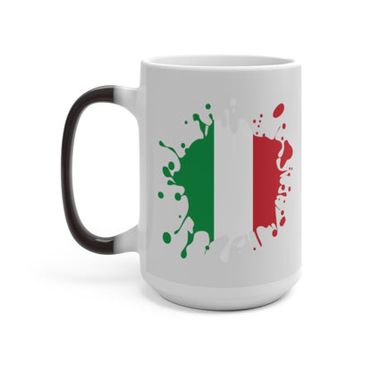 Italy Splat Color Changing Mug