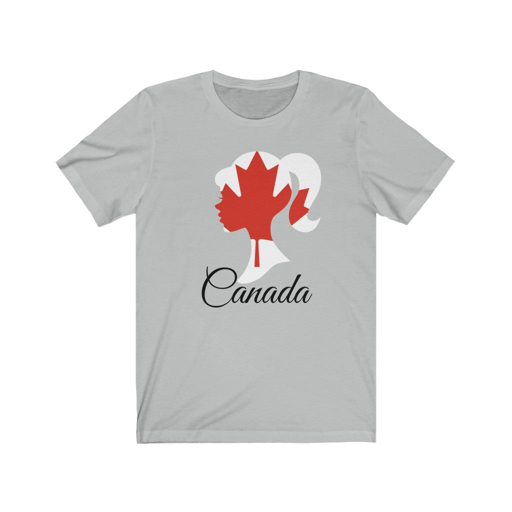 Canada Girl Flag Premium Tee 1 - Unisex