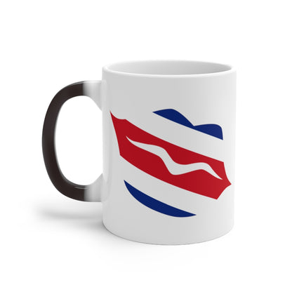 Costa Rica Lips Color Changing Mug