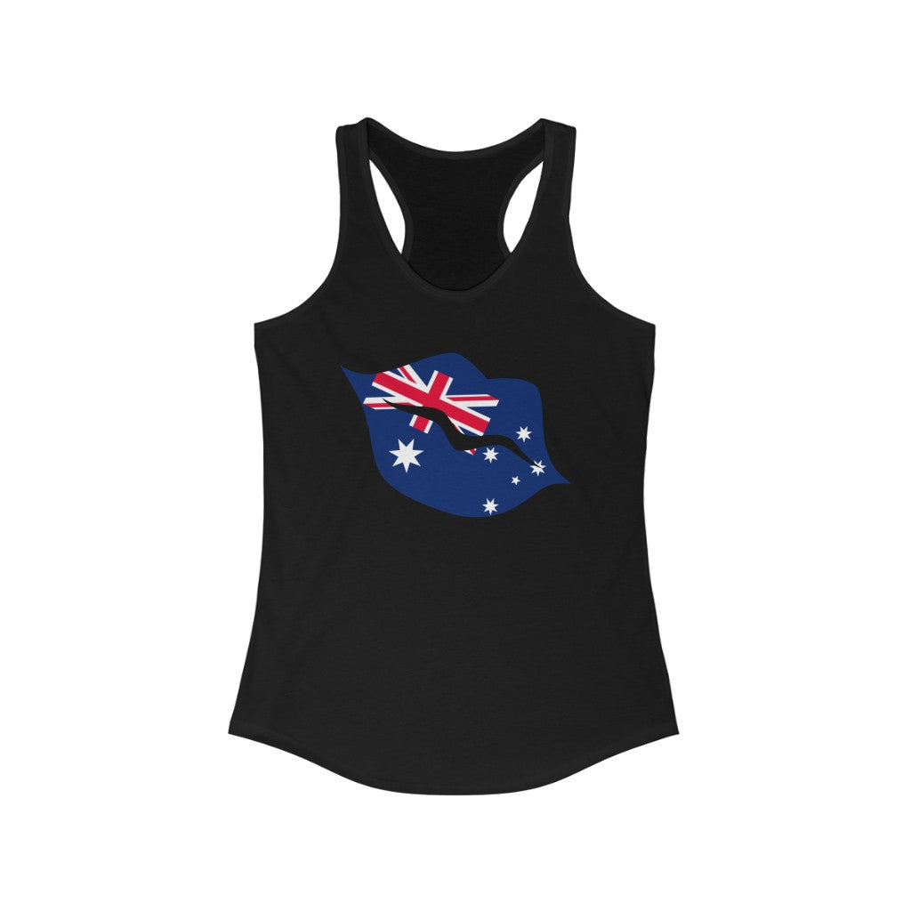 Australia Lips Flag Tank - Women