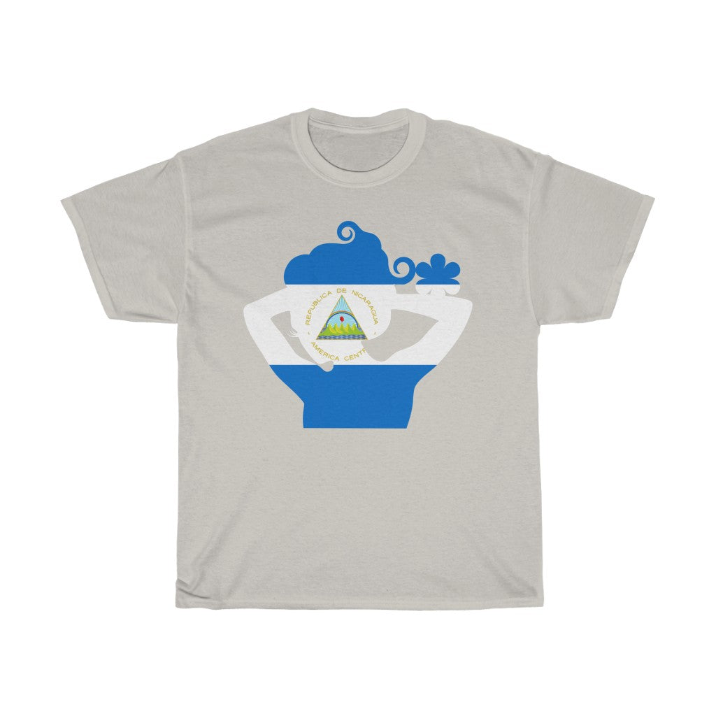 Nicaragua Lady Flag Standard Tee - Unisex