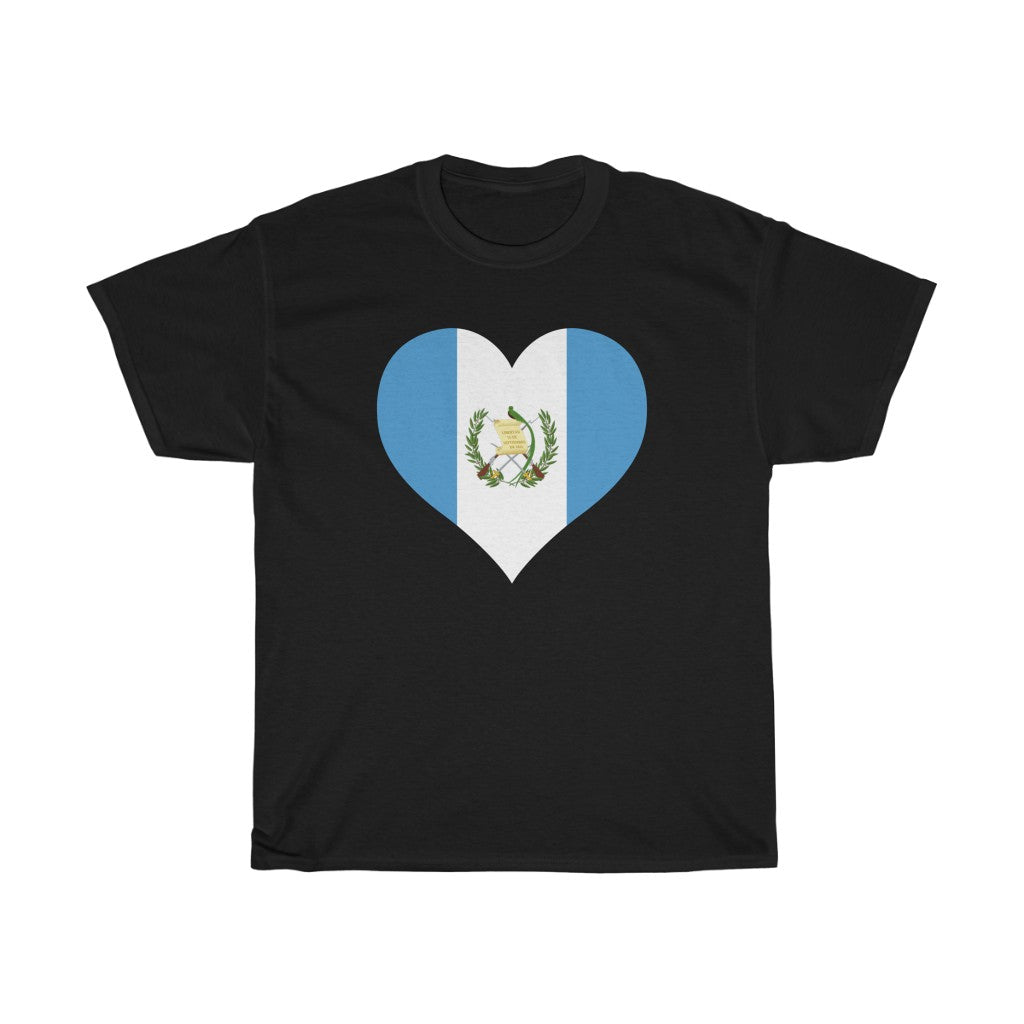 Guatemala Heart Flag Standard Tee - Unisex