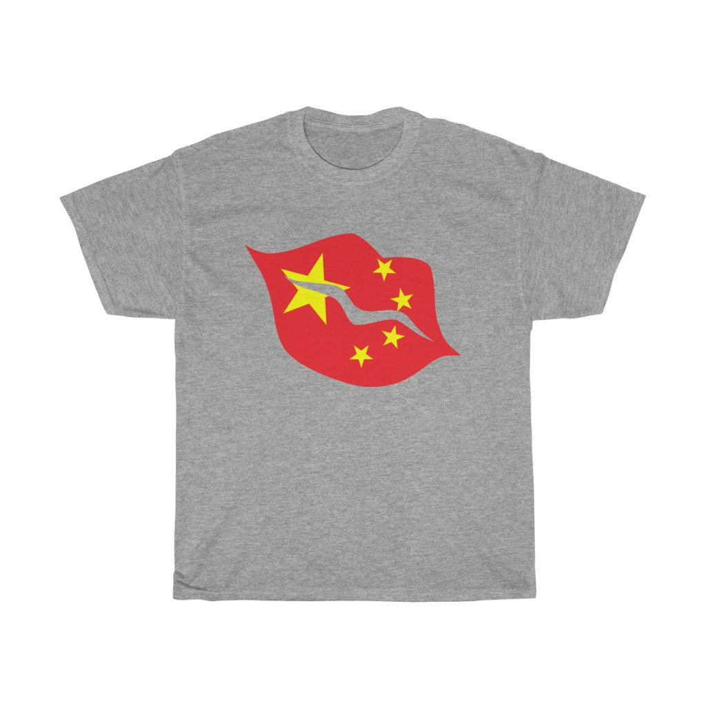 China Lips Flag Standard Tee - Unisex