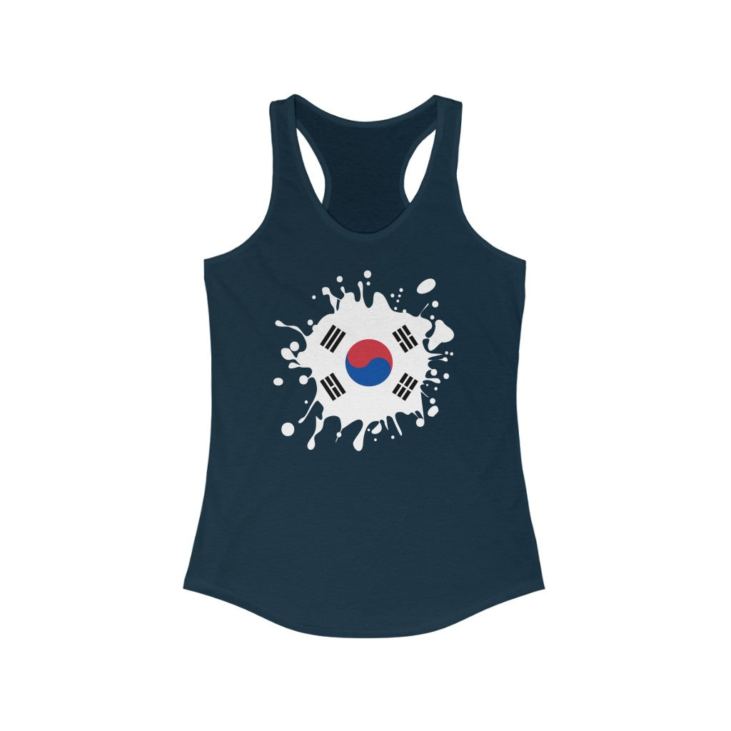 South Korea Splat Flag Tank - Women