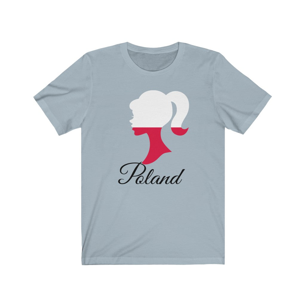 Poland Girl Flag Premium Tee 1 - Unisex