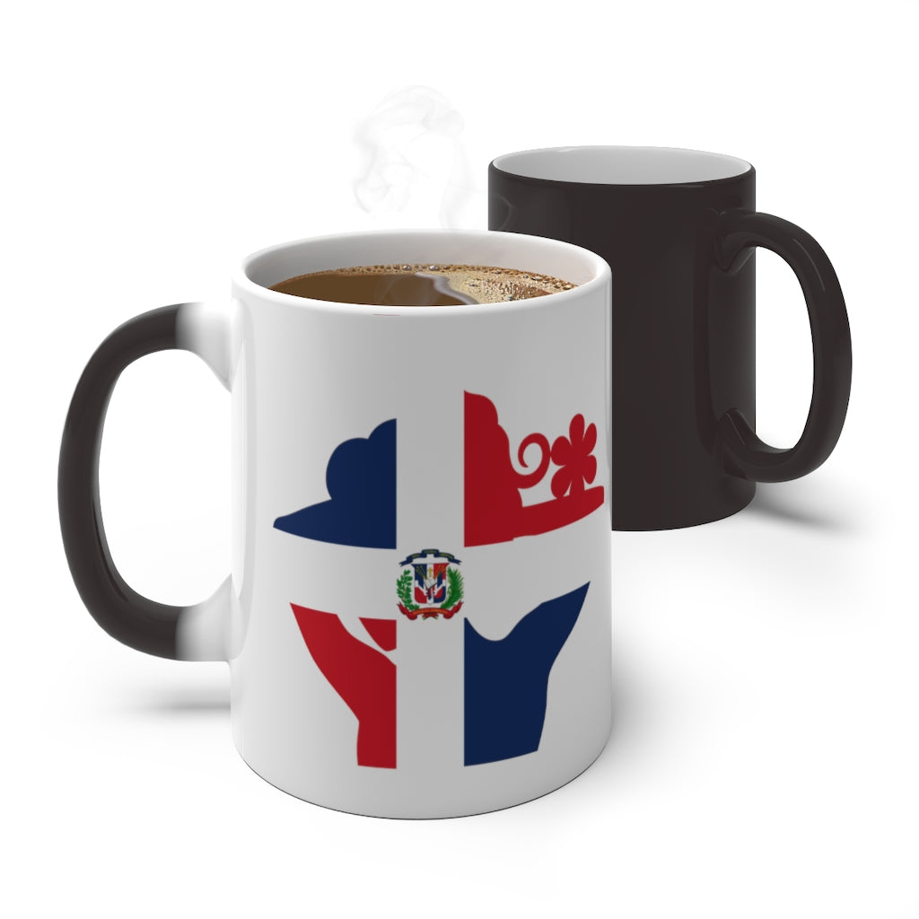 Dominican Republic Lady Color Changing Mug