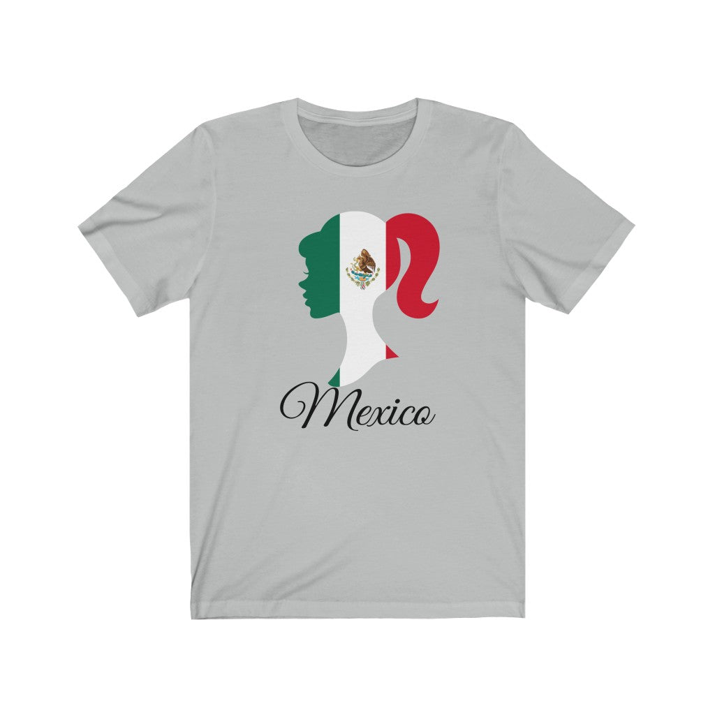 Mexico Girl Flag Premium Tee 1 - Unisex