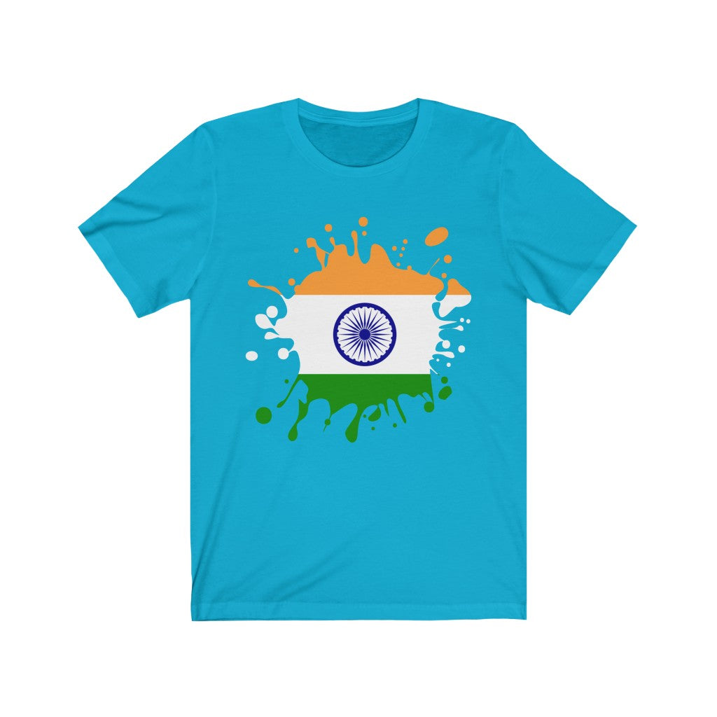 India Splat Flag Premium Tee - Unisex