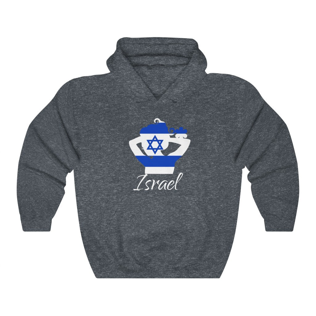 Israel Lady Flag Hoodie Sweatshirt 2 - Unisex