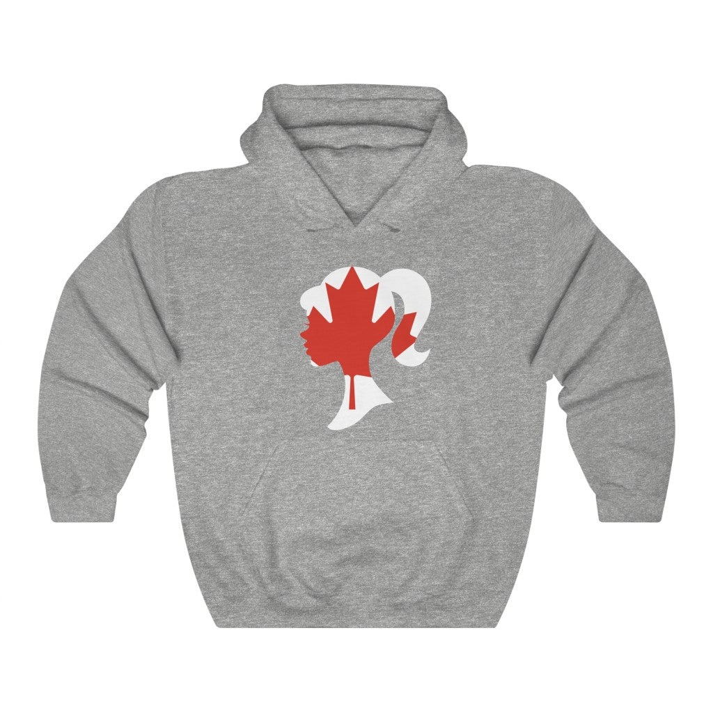 Canada Girl Flag Hoodie Sweatshirt - Unisex
