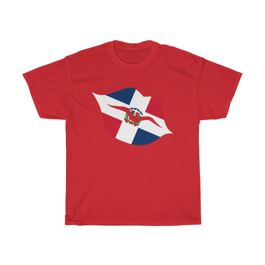 Dominican Republic Lips Flag Standard Tee - Unisex