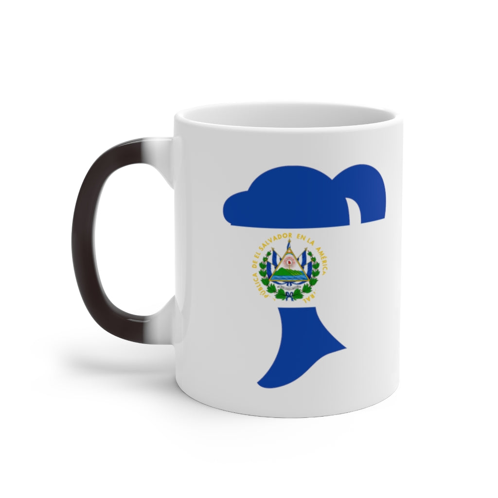 El Salvador Girl Color Changing Mug