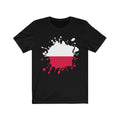 Poland Splat Flag Premium Tee - Unisex