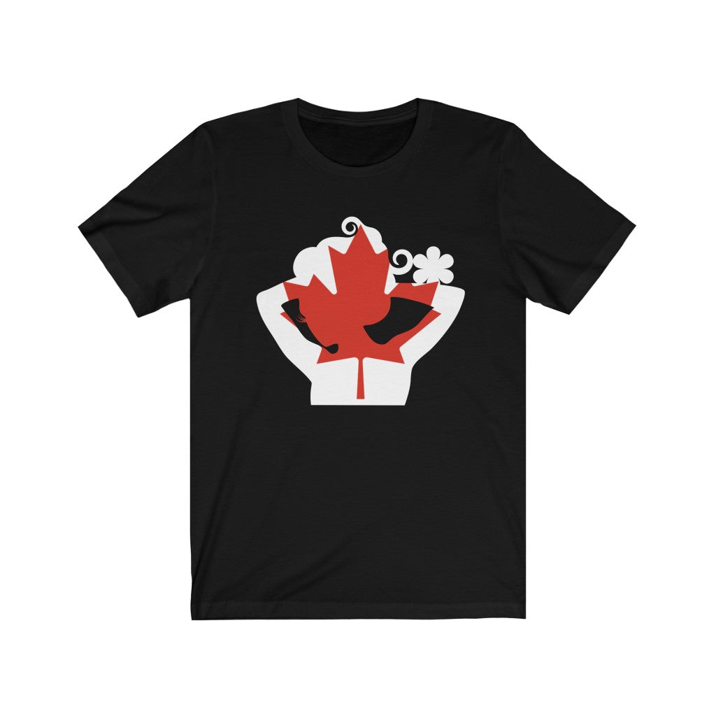 Canada Lady Flag Premium Tee - Unisex