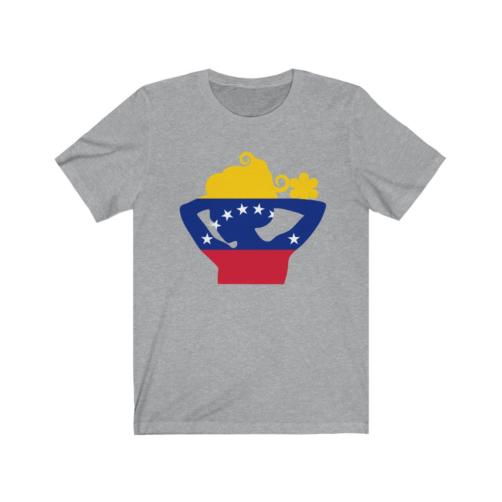 Venezuela Lady Flag Premium Tee - Unisex