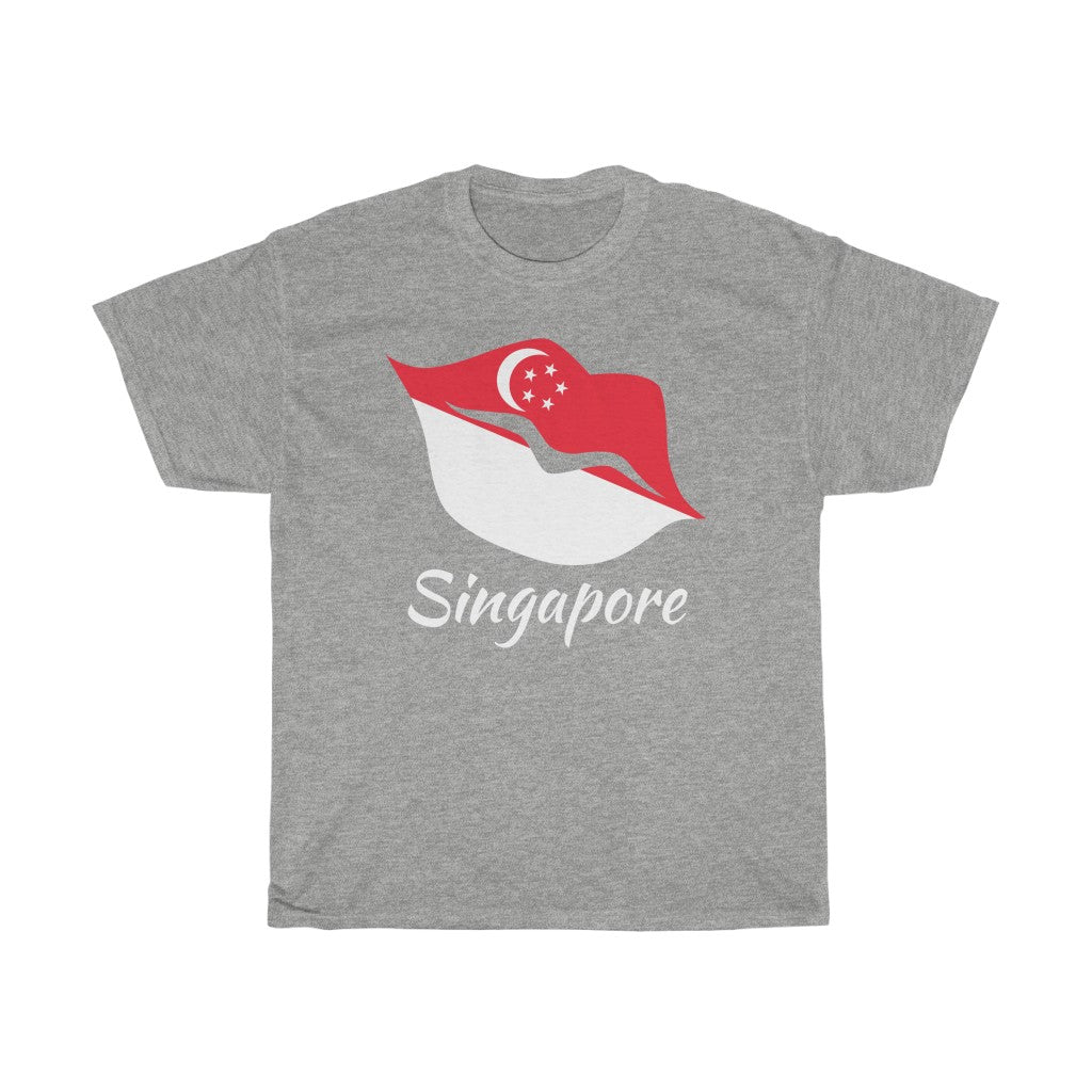 Singapore Lips Flag Standard Tee 2 - Unisex