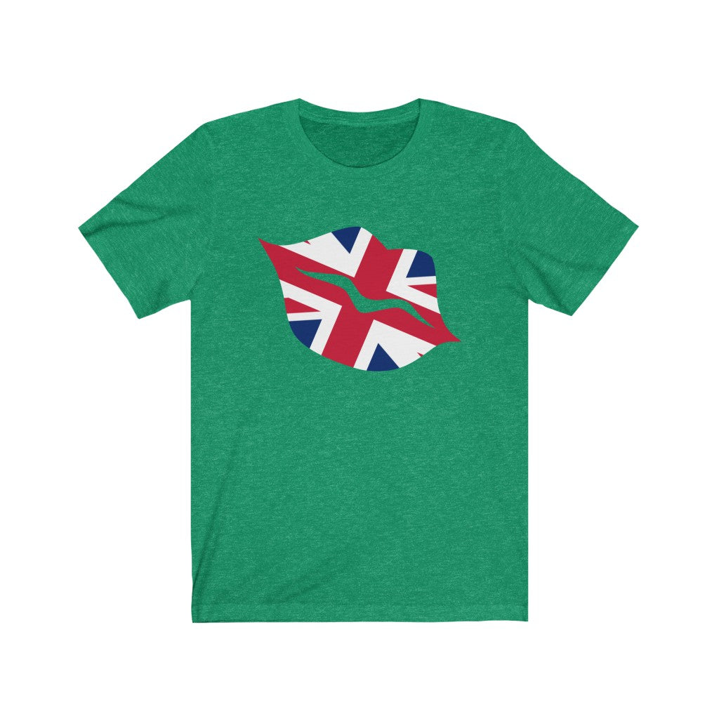 United Kingdom Lips Flag Premium Tee - Unisex