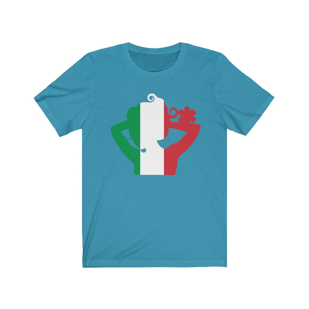 Italy Lady Flag Premium Tee - Unisex