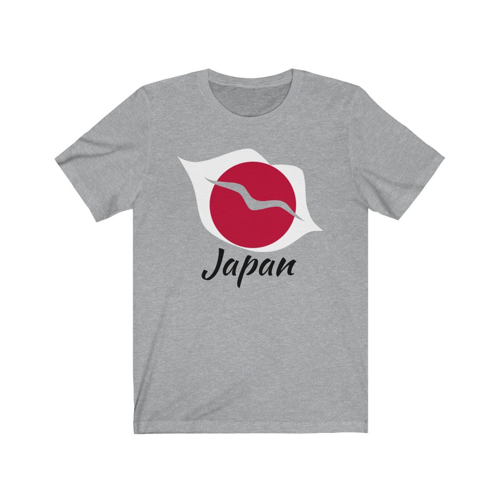 Japan Lips Flag Premium Tee 1 - Unisex