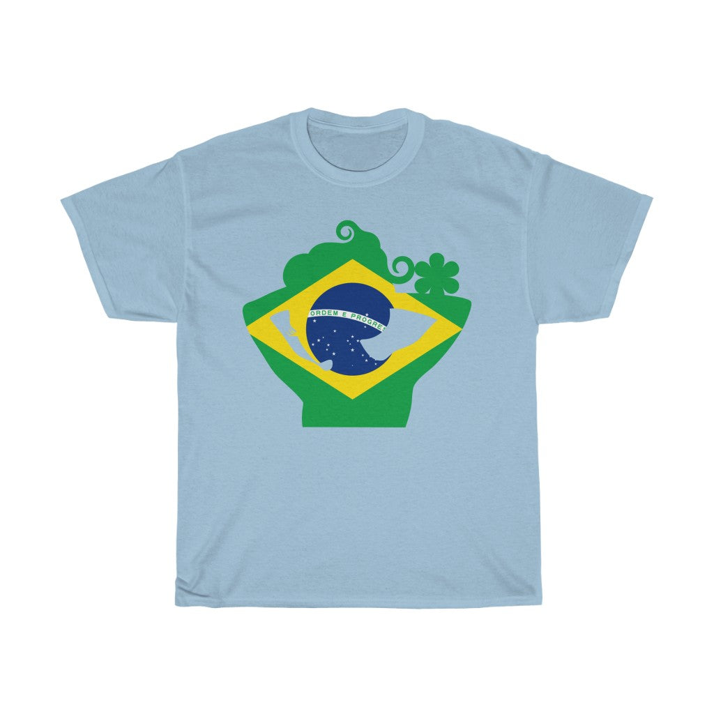 Brazil Lady Flag Standard Tee - Unisex