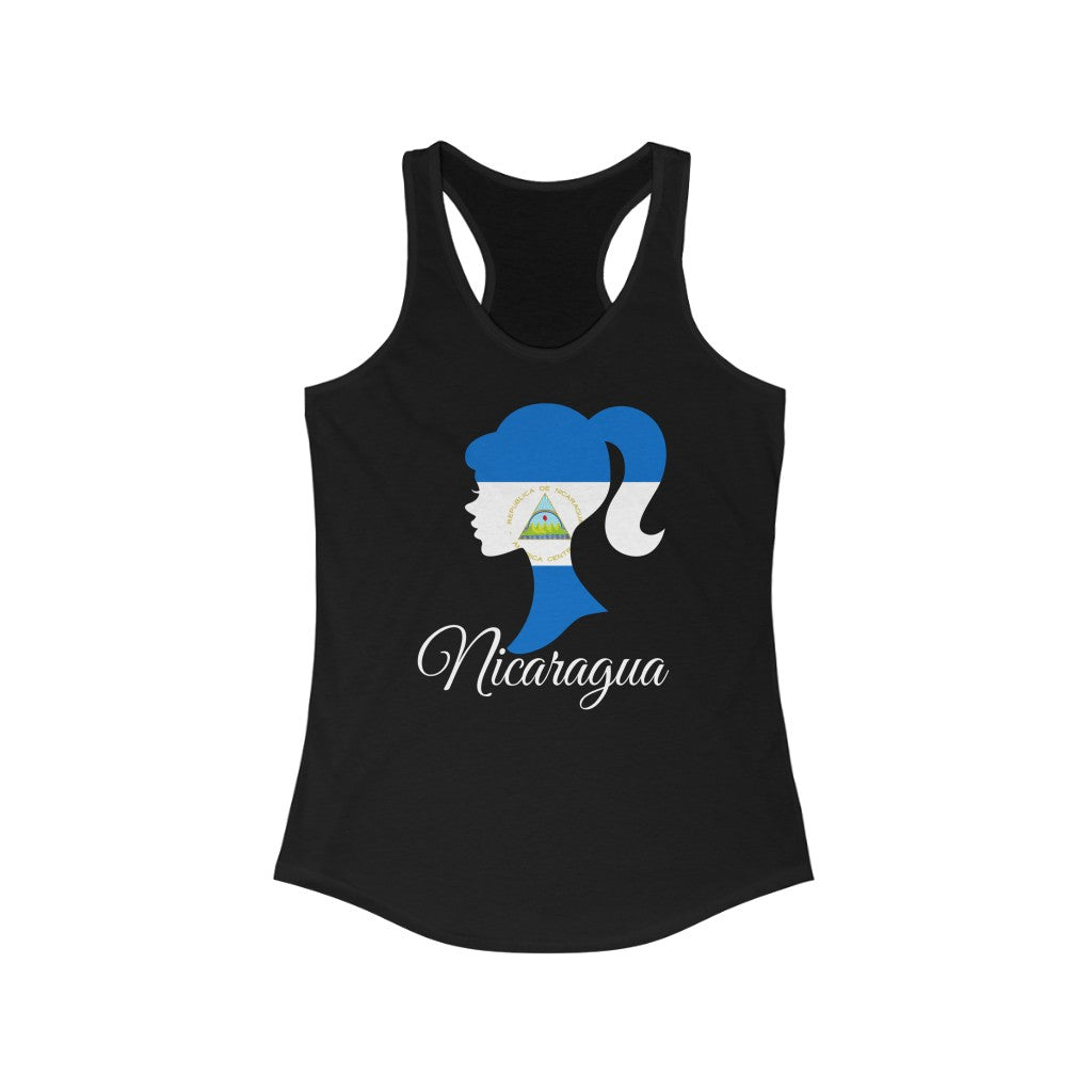 Nicaragua Girl Flag Tank 2 - Women
