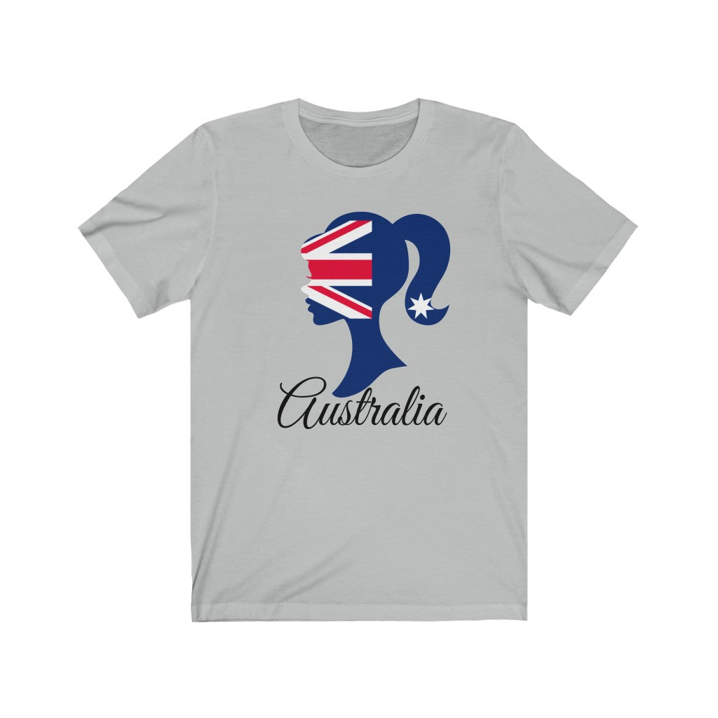 Australia Girl Flag Premium Tee 1 - Unisex