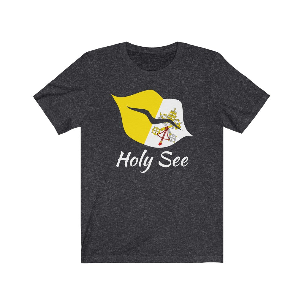 Holy See Lips Flag Premium Tee 2 - Unisex