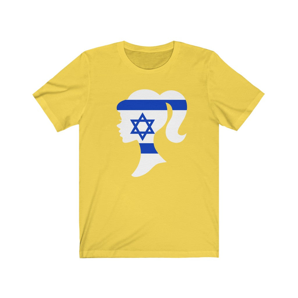 Israel Girl Flag Premium Tee - Unisex