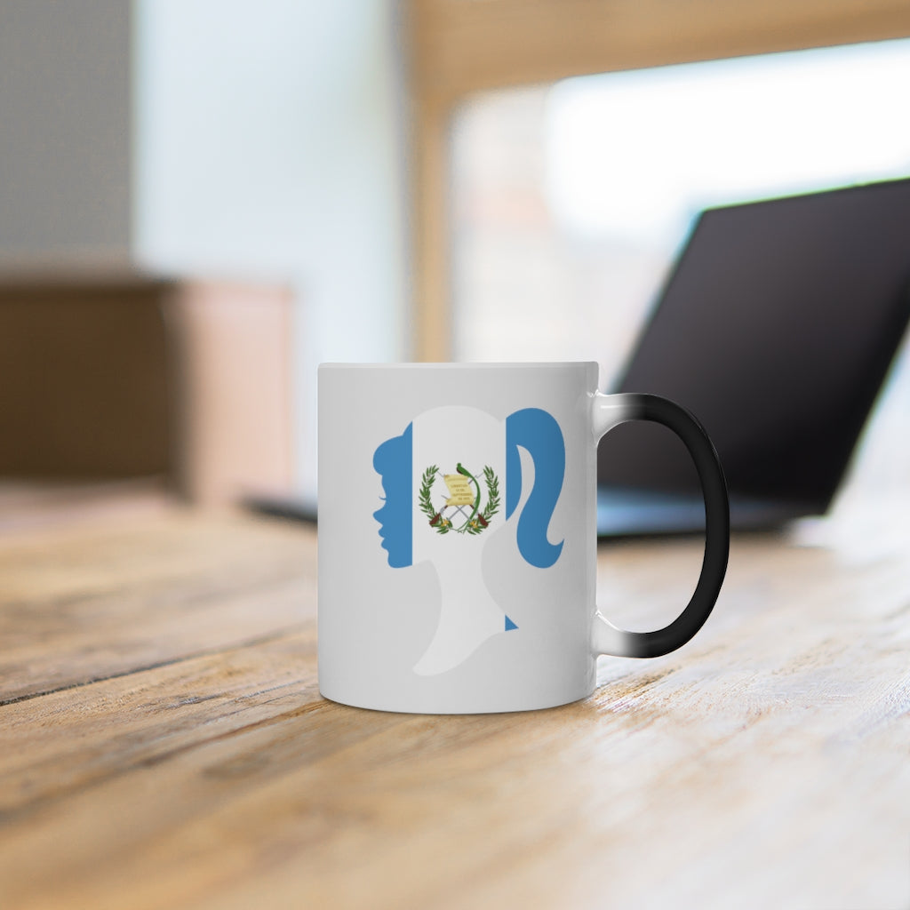 Guatemala Girl Color Changing Mug